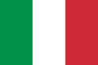 Flaga włoska do wydruku