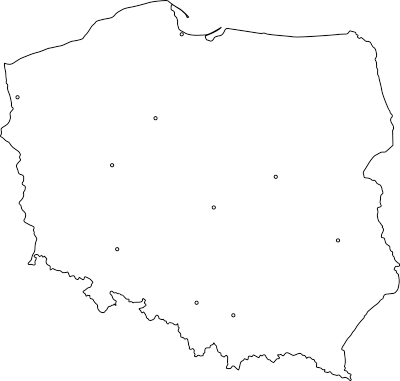 10 największych miast na mapie Polski