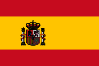 Flaga hiszpańska do wydruku