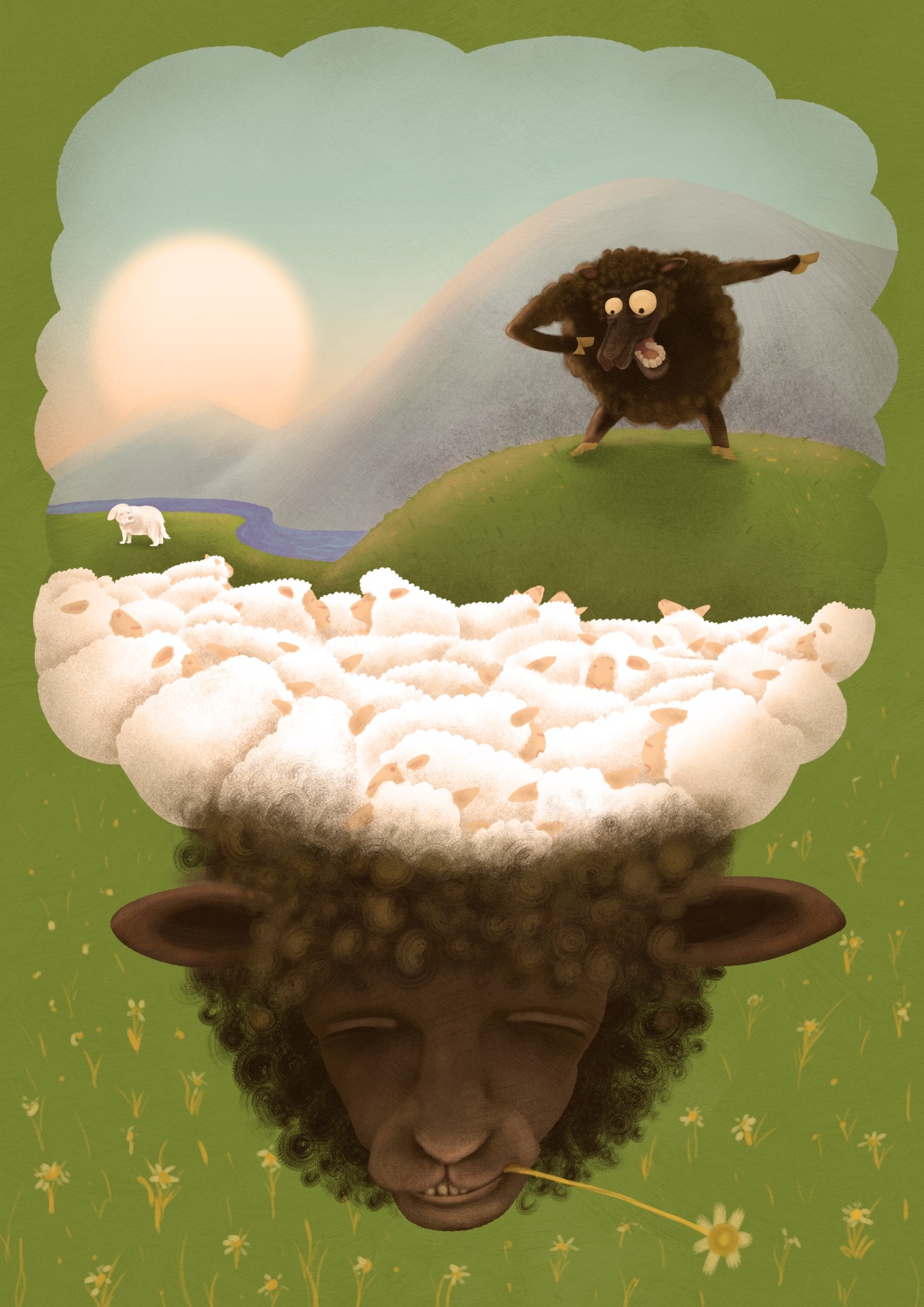 Казка про чорну вівцю
